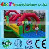 Inflatable Bouncer With Obstacle ,commercial Giant Inflatable Games