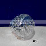 Lotus Shape Glass Candle Holders Small Glass Candle Jars 100ml 3oz thumbnail-3