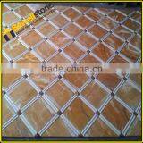 Cut to size orange yellow onyx tiles, luxury design balcony onyx floors patterns