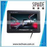 SPD67 HD 800 x 480 7 Inch Color TFT LCD Car Rear View Monitor With 2Ch Video Input For Reversing Camera DVD VCD Quality Choice