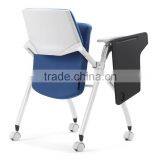 China Wholesale Metal Conference Folding Chair With Writing Pad for Office-1795D Folding Chair Parts thumbnail-3