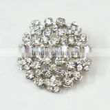 Sparkling Crystal Rhinestone Silver Buttons~Jacket/Craft