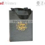 Elegant Christmas paper bag printing from India