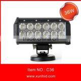 7inch 36w 4000 Lumen Flood Beam Offroad Lamp Spot Lights Led Work Light Bar For Truck Boat