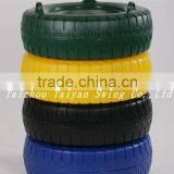 Outdoor Tyre Swing With Chains thumbnail-1