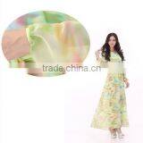 2015 Fahion Long Sleeve Chiffon Kaftan Abya Dresses thumbnail-2