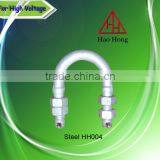 HAOHONG Factory U Bolt Fitting / Power Transmission Line Fitting / Overhead Line Accessories / Pole Line Hardware