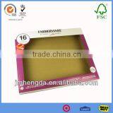High Quality Made in China Custom Printed Corrugated Cardboard Gift Boxes With Clear Window