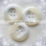 Fashion Hot Sale 4 Hole White Resin Button China Factory, Plastic Snap Button