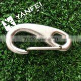 Stainless Steel Delta Simple Snap Hook With Eye thumbnail-3