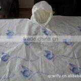 PE Material Disposable Raincoat