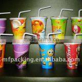 2016 New Designed Customized Pe Coated Paper Fan thumbnail-3