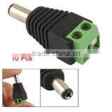 2.1*5.5mm Male DC Power Adapter for CCTV Camera