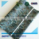 Snake Skin pu Synthetic Leather Material Price per Meter thumbnail-4