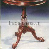Round Table Mahogany Indoor Furniture. thumbnail-1