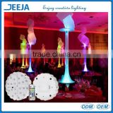 Multi Color Led Light Center piece/6 Inch Wedding Decoration Centerpieces Light Base
