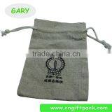 Custom Linen Drawstring Buddha Gift Bag thumbnail-5