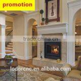 2 Sided Wood Stove With Fireplace Steel thumbnail-1