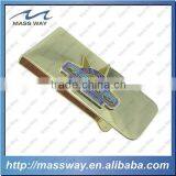 Promotional Blank Brushed Stainless Steel Money Clip thumbnail-5