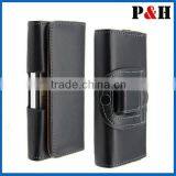 Horizontal Leather Case for Iphone 5 With Belt Clip Leather Case Mobile Phone Case thumbnail-1