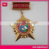 Hot Sell GOLD PLATING Military Medal Badge