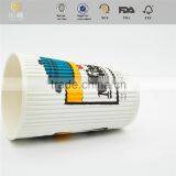 290ml Tuo Xin Brand Disposable Ripple Paper Cup thumbnail-4