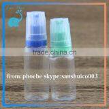 E-liquid Pet Plastic Bottle 30ml for e Liquid Bottle 10ml 15ml With Flat Child Proof and Tamper Proof Cap thumbnail-4
