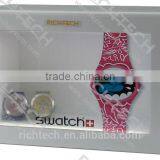 Richtech Transparent LCD Small Cabinet Display Showcase thumbnail-2