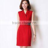 2016 Summer Long Patter Profeshional Dress For Women V-neck thumbnail-1