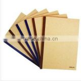 Plain design kraft paper cover notebooks