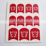 Wholesale DIY Reusable Hearts Nail Art Stencil Hollow Out Nail Designed Template thumbnail-4