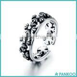 New Design Vintage Jewelry 925 Sterling Silver Ladies Finger Ring thumbnail-5