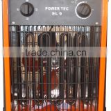 Mobile Electric industrial fan Heater Power Tec El-9 55W / 4500W / 9000W
