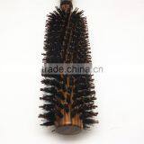 Wholesale Round Wood Wooden 100% Bristle Hair Brush thumbnail-4