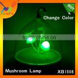 China Manufacturer Popular Design Mushroom Lamps Promotional Gift Mini LED Touchable Change Color Decorative Night Light thumbnail-6