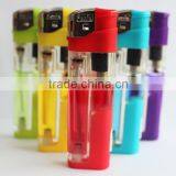 High Quality Refillable Electronic Lighter With LED, LED Electronic Lighter