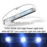 Edge Lit Crystal Slim Light Box White 3535 SMD LED Rigid Bar thumbnail-1