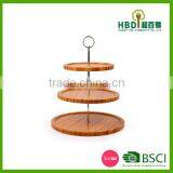 3 Layers Tiered Round Rotable Tray thumbnail-5