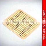 Bamboo Mats/Table Mats/Placemats For One Dollar Item,Heat Resistant For Kitchen Use