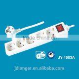 Hot Sale High Quality 5 Way Switch Extension Socket Power Strip GS CE 16A 220V China Socket Children Protector