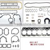 High Quality Full Gasket Set For MITSUBISHI 6D16T engine auto parts OE NO.:ME997356