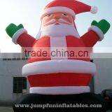2016 Giant Inflatable Cartoons for Christmas,customized Inflatable Santa Claus Huge Father Christmas Inflatable Cartoon