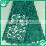Factory Wholesale African Tulle Lace French Lace Embroidery Mesh Fabric For Wedding thumbnail-5