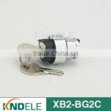 Rotary Key Switch ,selector Key Switch Waterproof Cap Black XB2-BG2C