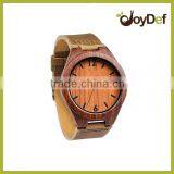 2016 Popular Bamboo Wood Wrist Watch /wristwatch With Logo Engraved thumbnail-5