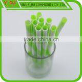 pp Drinking Straw With Spiral Green and White Color thumbnail-4