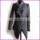 New Women Warm Wool Slim Long Trench Parka Peacoat Outwear Overcoat Coats Jacket thumbnail-6