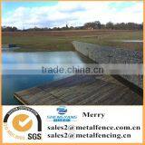 1.5mX1mX0.5m Galvanized Gabion Galfan 3mm Stone Basket Lake and Resevoir Created Using Welded Gabion Box
