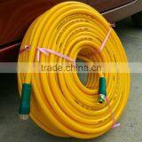 8.5mm Yellow Braided PVC High Quality High Pressure Flexible Spray Hose thumbnail-3