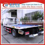 Dongfeng Dlk One Tow Two Flatbed Tow Trucks thumbnail-4